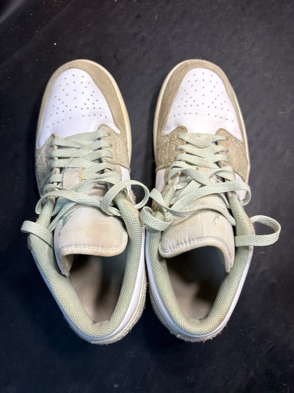 Nike Air Jordan 1 Low FN5214-131 Womens Size US 8 UK 7 EU 41 White Sneakers - Picture 4 of 10